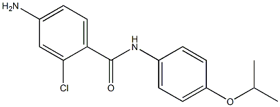 4-amino-2-chloro-N-[4-(propan-2-yloxy)phenyl]benzamide
