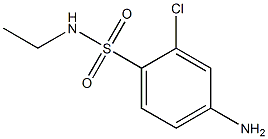 4-amino-2-chloro-N-ethylbenzene-1-sulfonamide|