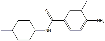  4-amino-3-methyl-N-(4-methylcyclohexyl)benzamide