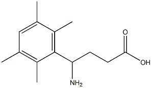 4-amino-4-(2,3,5,6-tetramethylphenyl)butanoic acid