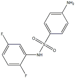 4-amino-N-(2,5-difluorophenyl)benzene-1-sulfonamide|