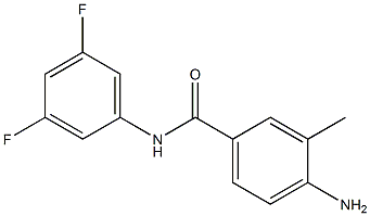 4-amino-N-(3,5-difluorophenyl)-3-methylbenzamide Structure