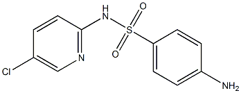 4-amino-N-(5-chloropyridin-2-yl)benzene-1-sulfonamide Structure