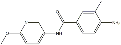 4-amino-N-(6-methoxypyridin-3-yl)-3-methylbenzamide