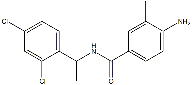 4-amino-N-[1-(2,4-dichlorophenyl)ethyl]-3-methylbenzamide