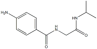 4-amino-N-[2-(isopropylamino)-2-oxoethyl]benzamide Structure