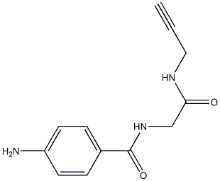 4-amino-N-[2-oxo-2-(prop-2-ynylamino)ethyl]benzamide|