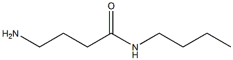 4-amino-N-butylbutanamide Structure