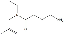 4-amino-N-ethyl-N-(2-methylprop-2-enyl)butanamide