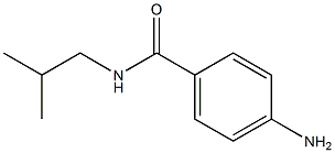 4-amino-N-isobutylbenzamide,,结构式