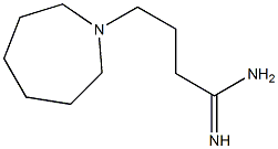 4-azepan-1-ylbutanimidamide,,结构式