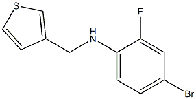 4-bromo-2-fluoro-N-(thiophen-3-ylmethyl)aniline|