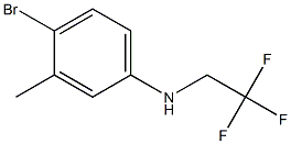 4-bromo-3-methyl-N-(2,2,2-trifluoroethyl)aniline Structure