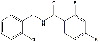 4-bromo-N-(2-chlorobenzyl)-2-fluorobenzamide Structure