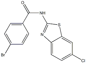 4-bromo-N-(6-chloro-1,3-benzothiazol-2-yl)benzamide|