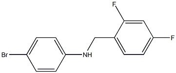 4-bromo-N-[(2,4-difluorophenyl)methyl]aniline|