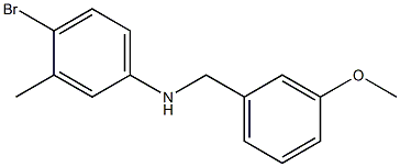  4-bromo-N-[(3-methoxyphenyl)methyl]-3-methylaniline