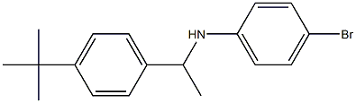  4-bromo-N-[1-(4-tert-butylphenyl)ethyl]aniline