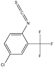 4-chloro-1-isothiocyanato-2-(trifluoromethyl)benzene Struktur