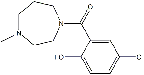 4-chloro-2-[(4-methyl-1,4-diazepan-1-yl)carbonyl]phenol