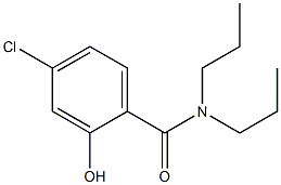 4-chloro-2-hydroxy-N,N-dipropylbenzamide,,结构式