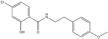 4-chloro-2-hydroxy-N-[2-(4-methoxyphenyl)ethyl]benzamide