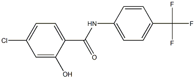 4-chloro-2-hydroxy-N-[4-(trifluoromethyl)phenyl]benzamide