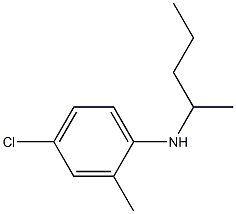 4-chloro-2-methyl-N-(pentan-2-yl)aniline