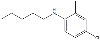 4-chloro-2-methyl-N-pentylaniline