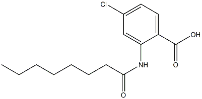  4-chloro-2-octanamidobenzoic acid