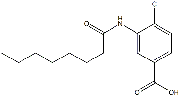 4-chloro-3-octanamidobenzoic acid|