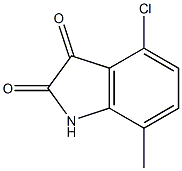 4-chloro-7-methyl-1H-indole-2,3-dione