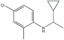 4-chloro-N-(1-cyclopropylethyl)-2-methylaniline