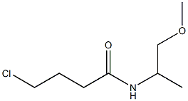 4-chloro-N-(1-methoxypropan-2-yl)butanamide Structure