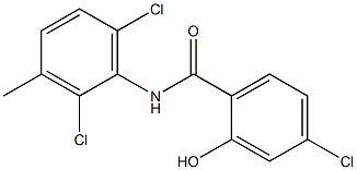 4-chloro-N-(2,6-dichloro-3-methylphenyl)-2-hydroxybenzamide Structure