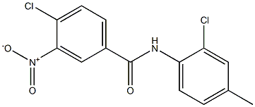  4-chloro-N-(2-chloro-4-methylphenyl)-3-nitrobenzamide