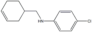  4-chloro-N-(cyclohex-3-en-1-ylmethyl)aniline