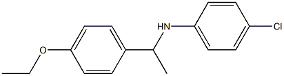 4-chloro-N-[1-(4-ethoxyphenyl)ethyl]aniline|