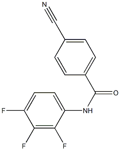 4-cyano-N-(2,3,4-trifluorophenyl)benzamide