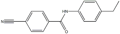  4-cyano-N-(4-ethylphenyl)benzamide