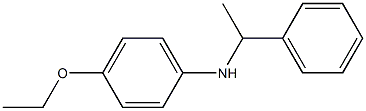 4-ethoxy-N-(1-phenylethyl)aniline Structure