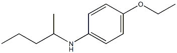 4-ethoxy-N-(pentan-2-yl)aniline,,结构式