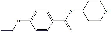 4-ethoxy-N-(piperidin-4-yl)benzamide Structure
