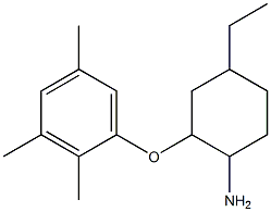 4-ethyl-2-(2,3,5-trimethylphenoxy)cyclohexan-1-amine Structure