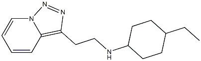 4-ethyl-N-(2-{[1,2,4]triazolo[3,4-a]pyridin-3-yl}ethyl)cyclohexan-1-amine|