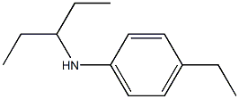 4-ethyl-N-(pentan-3-yl)aniline,,结构式