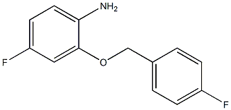 4-fluoro-2-[(4-fluorobenzyl)oxy]aniline