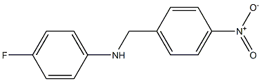  4-fluoro-N-[(4-nitrophenyl)methyl]aniline