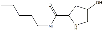 4-hydroxy-N-pentylpyrrolidine-2-carboxamide