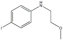 4-iodo-N-(2-methoxyethyl)aniline Structure